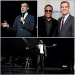 LOS ANGELES MAYOR ERIC GARCETTI INTRODUCING CHARLIE WILSON AT HIS NOKIA THEATRE SHOW; CHARLIE WILSON AND MAYOR GARCETTI, CHARLIE IN CONCERT AT THE NOKIA THEATRE.