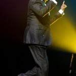 CHARLIE WILSON ON STAGE AT HIS SOLD OUT SHOW AT THE NOKIA THEATRE IN LOS ANGELES ON FEBRUARY 15, 2014.